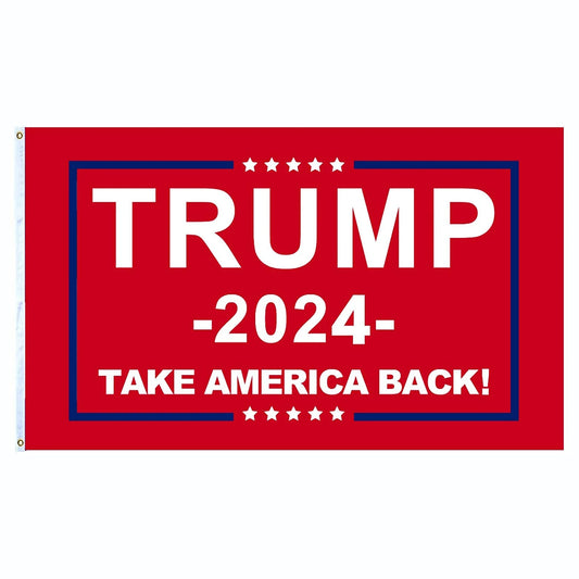 Trump 2024 Take America Back Flag
