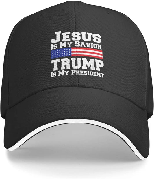 Jesus is My Savior Trump is My President Hat